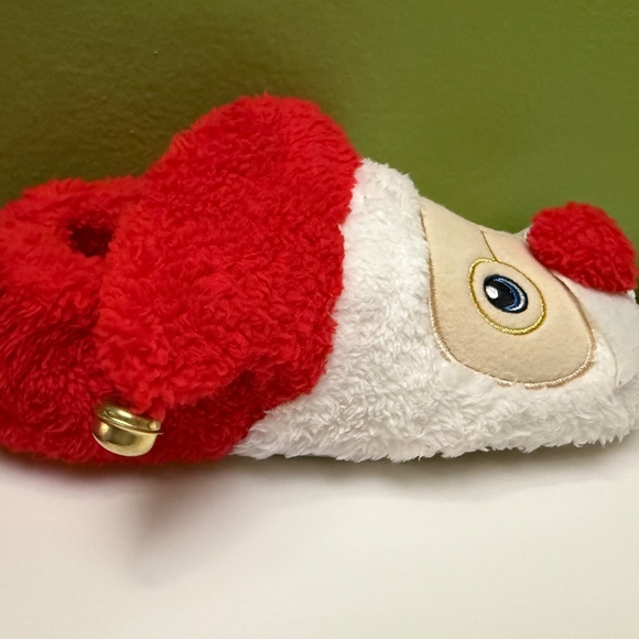 Red and White Santa Slipper - Picture 2 of 4